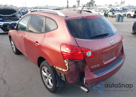 2009 Nissan Rogue Sl from USA, damaged, VIN JN8AS58T79W046790
